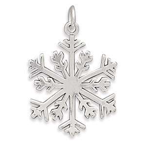    Sterling Silver Snowflake Pendant: West Coast Jewelry: Jewelry