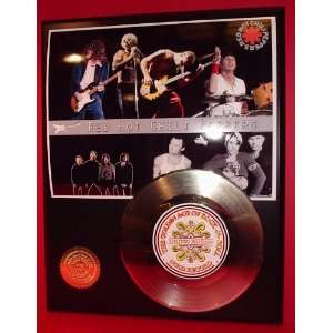 Red Hot Chili Peppers 24kt Gold Record LTD Edition Display 