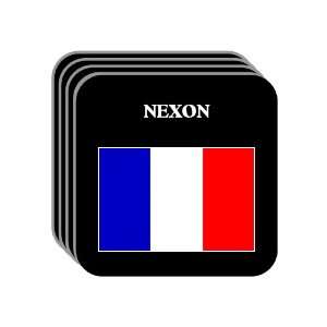  France   NEXON Set of 4 Mini Mousepad Coasters 