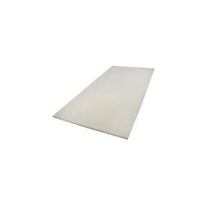 TRIMMED MEDIUM SHEET FELT WHITE 48 LONG X 24 WIDE X 1 THICK:  