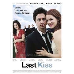 The Last Kiss Poster French 27x40 Zach Braff Jacinda Barrett Rachel 