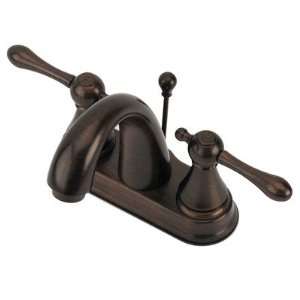 Fontaine Narbonne Centerset Bathroom Sink Faucet, Polished 