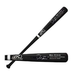 Signed David Freese Bat w/ 2011 World Series Champions Engraved   MLB 
