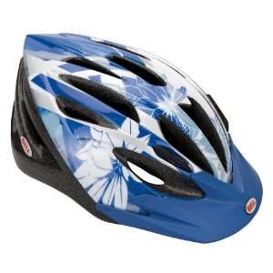  Bell Bellisima Chloe Blue Watercolor Bike Helmet: Sports 