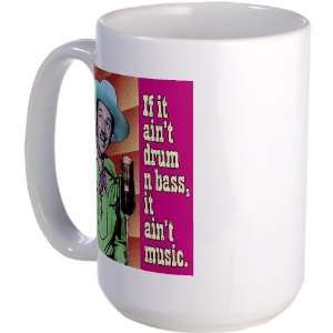  Drum n Bass Music Large Mug by CafePress: Everything Else