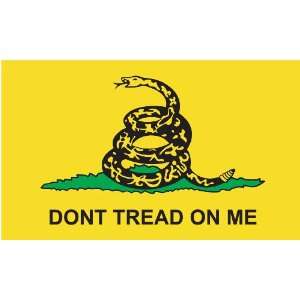 Dont Tread On Me   Gadsden Flag tea party anti obama MAGNETIC bumper 