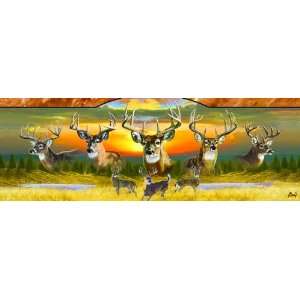  10 Point Buck 500pc Jigsaw Puzzle by Al Agnew Toys 