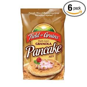 Field of Grains Granola Pancake Mix, 14 Ounce (Pack of 6):  