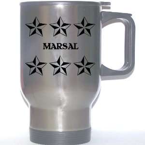  Personal Name Gift   MARSAL Stainless Steel Mug (black 