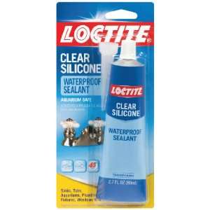   Ounce Tube Clear Silicone Waterproof Sealant: Home Improvement