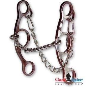 Sherry Cervi Diamond Lifter Short Shank w/Thick Twisted Snaffle 