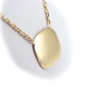  Necklace plated gold Identité.: Jewelry