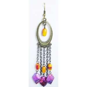  Multicolour beads Immitation Earrings Jewelry