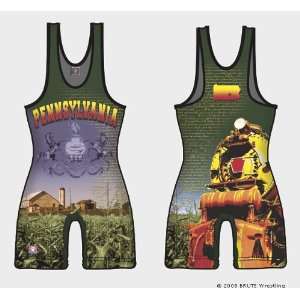  Brute Pennsylvania Sublimated Singlet