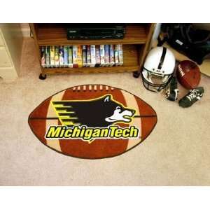  Michigan Tech Football Rug Furniture & Decor