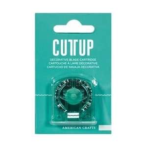 American Crafts Cutup Replacement Blade Cartridge Wave Decorative; 3 