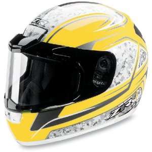   Phantom Snow Tron Helmet Yellow Extra Small XS 0121 0360: Automotive