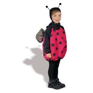  Childs Lady Bug Costume Fits 3 5 Year Old: Toys & Games