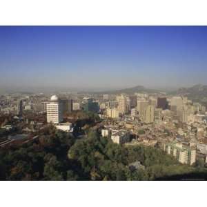  View Over the City of Seoul, South Korea, Korea, Asia 