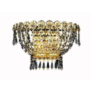   or Chrome Wall Sconce with European or Swarovski Crystals SKU# 10198