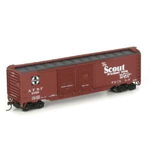  HO RTR 50 Double Door Box, SF/Scout #10318 Toys & Games