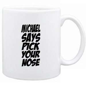  Mug White Michael says pick Urbans