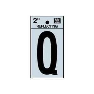   Self Adhesive Letter 2 REFLECTIVE LETTER Q Home Improvement