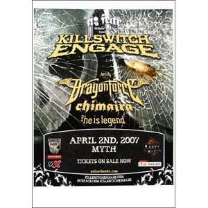  Killswitch Engage   Posters   Limited Concert Promo: Home 