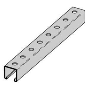   10 12 Ga. Plain Steel Punchout Hole Strut Channel