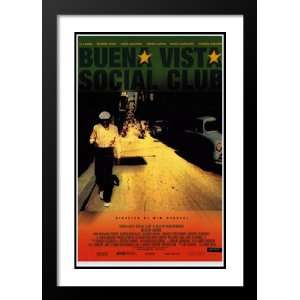 Buena Vista Social Club 20x26 Framed and Double Matted Movie Poster 