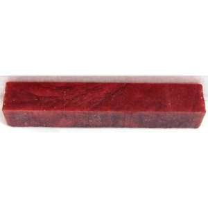    Red Russet Inlace Acrylester Pen Blank 3/4 Blanks 