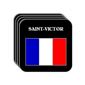  France   SAINT VICTOR Set of 4 Mini Mousepad Coasters 