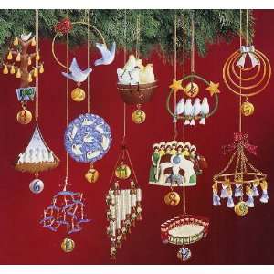  RUSS 12 Days Of Christmas Ornament Gift Set: Home 