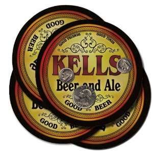  Kells Beer and Ale Coaster Set: Kitchen & Dining