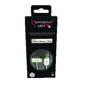  Professional Usb To Ipod Iphone Ipad Connecter Sync Cable 