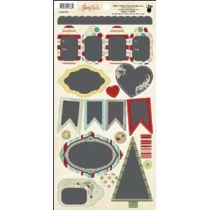     Christmas   Cardstock Stickers   Chalk: Arts, Crafts & Sewing