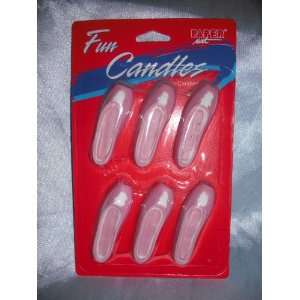  Ballarina Toe Shoes Candles (Pkg of 6): Home & Kitchen