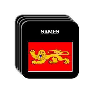  Aquitaine   SAMES Set of 4 Mini Mousepad Coasters 