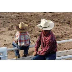  Cowboys, Young and Old   Peel and Stick Wall Decal by 