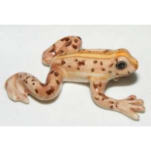  FROG Forest Brown 1 leg stretched out SUPER MINI Tiny New 