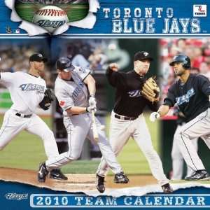  Toronto Blue Jays 2010 12x12 Team Wall Calendar: Sports 