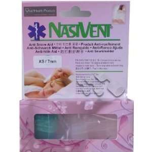 Nasivent Anti Snoring and Sleep Apnea Aid. Extra Small   Two pack 7 Mm 