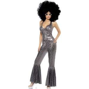 Dress To Impress Female 1970S Fancy Dress Disco Diva Costume Uk Dress 