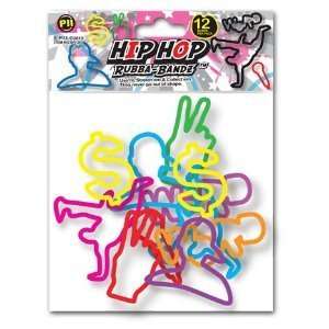   Rubba Bandz Shaped Rubber Bands Bracelets 12Pack Hip Hop: Toys & Games