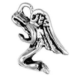  Safe Pewter Praying Angel Charm: Jewelry