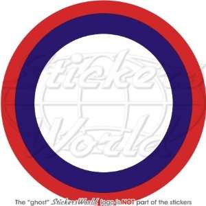  Imperial Russian AirForce Roundel RUSSIA 4 (100mm) Vinyl 