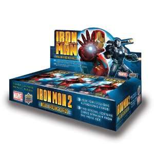  Upper Deck Ironman 2 Movie Trading Cards (24 Packs 