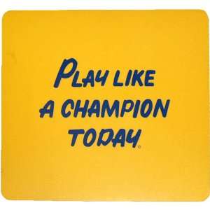 Play Like a Champion Today Mouse Pad: Sports & Outdoors