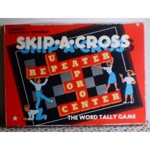  Vintage Skip A Cross Game 1953 Cadaco 