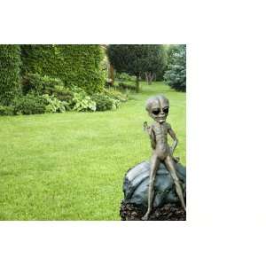  Roswell alien statue home garden decor sculpture new 